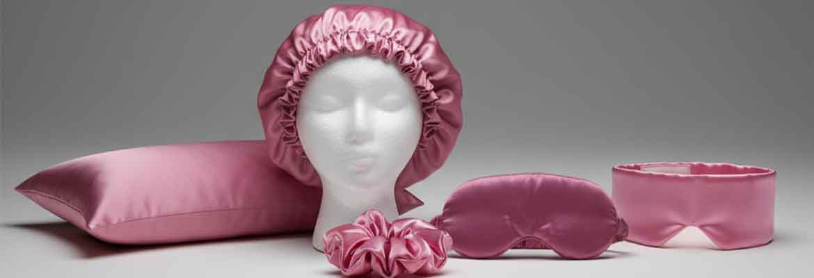 PR Paket Ürünleri Saten Uyku ve bakım setleri