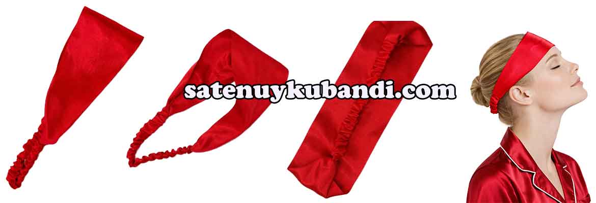 saten saç bandı